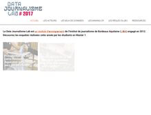 Tablet Screenshot of datajournalismelab.fr